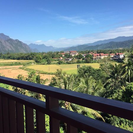 Happy River View Hotel Vang Vieng Exterior foto